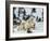 Polar Bear (Ursus Maritimus) Mother with Triplets, Wapusk National Park, Churchill, Manitoba-Thorsten Milse-Framed Photographic Print