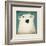 Polar Bear with Border-Ryan Fowler-Framed Art Print