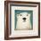 Polar Bear with Border-Ryan Fowler-Framed Art Print