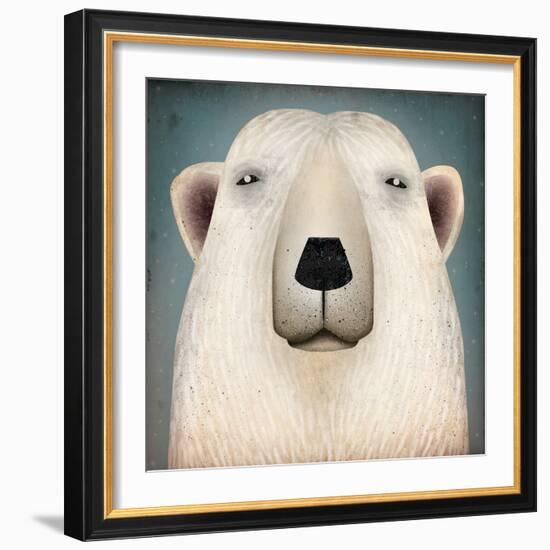 Polar Bear Wow-Ryan Fowler-Framed Art Print