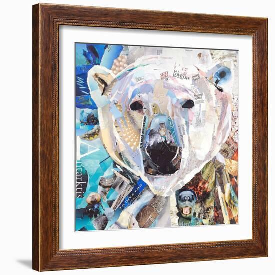 Polar Bear-James Grey-Framed Art Print