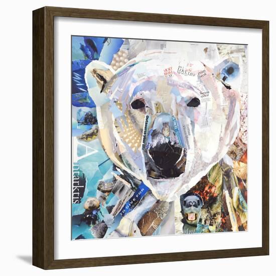 Polar Bear-James Grey-Framed Art Print