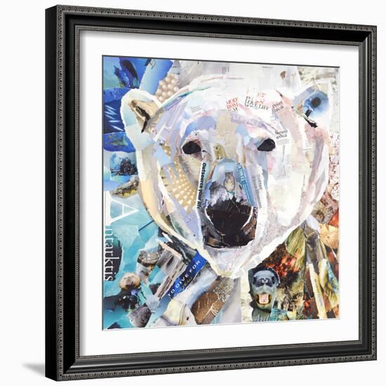 Polar Bear-James Grey-Framed Art Print