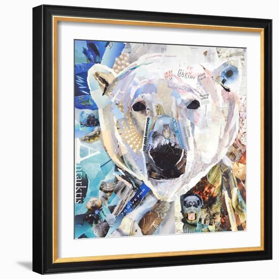 Polar Bear-James Grey-Framed Art Print