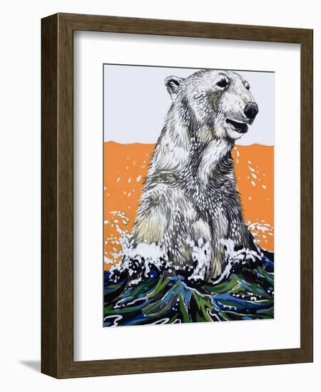 Polar Bear-null-Framed Giclee Print