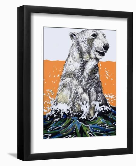 Polar Bear-null-Framed Giclee Print