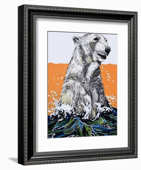 Polar Bear-null-Framed Giclee Print