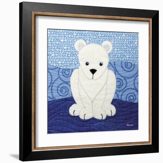 Polar Bear-Betz White-Framed Art Print