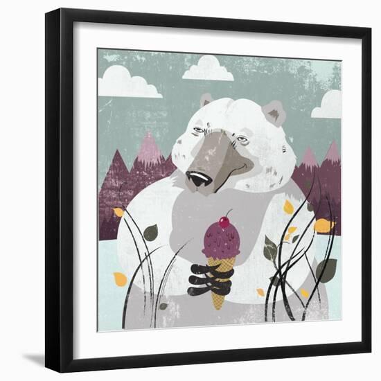 Polar Bear-Anna Polanski-Framed Art Print
