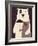 Polar Bear-braingraph-Framed Art Print