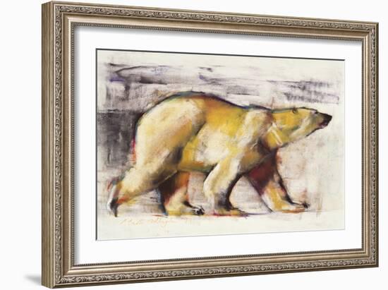 Polar Bear-Mark Adlington-Framed Giclee Print