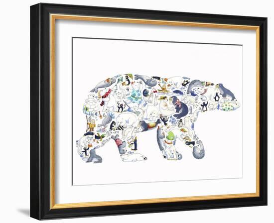 Polar Bear-Louise Tate-Framed Giclee Print