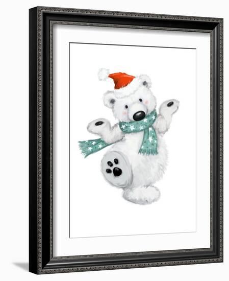 Polar Bear-MAKIKO-Framed Giclee Print