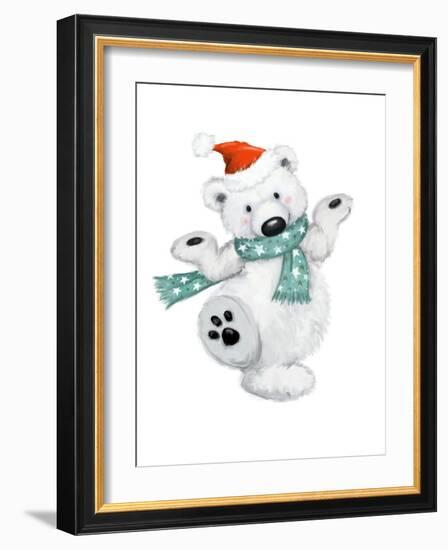 Polar Bear-MAKIKO-Framed Giclee Print