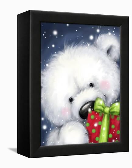 Polar Bear-MAKIKO-Framed Premier Image Canvas