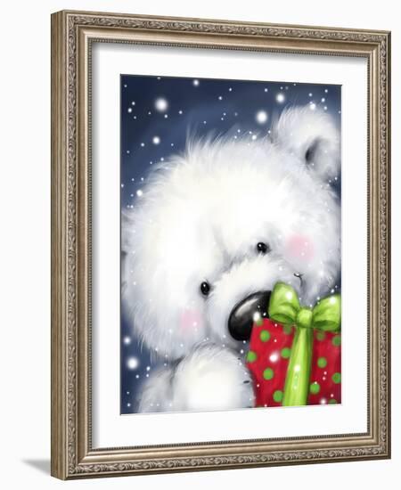 Polar Bear-MAKIKO-Framed Giclee Print