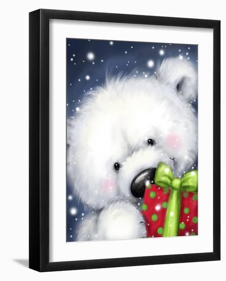 Polar Bear-MAKIKO-Framed Giclee Print