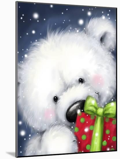 Polar Bear-MAKIKO-Mounted Giclee Print
