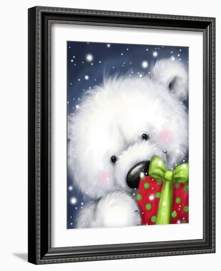 Polar Bear-MAKIKO-Framed Giclee Print