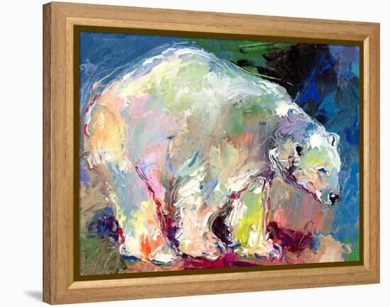 Polar Bear-Richard Wallich-Framed Stretched Canvas