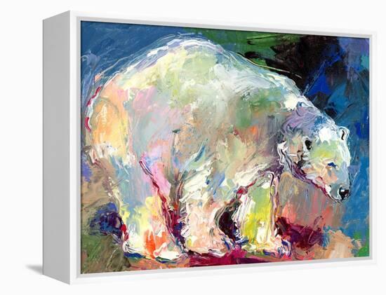 Polar Bear-Richard Wallich-Framed Stretched Canvas