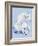 Polar Bears Gray-Artpoptart-Framed Giclee Print