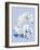 Polar Bears Gray-Artpoptart-Framed Giclee Print