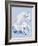 Polar Bears Gray-Artpoptart-Framed Giclee Print