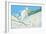 Polar Bears Skiing-David Cooke-Framed Giclee Print