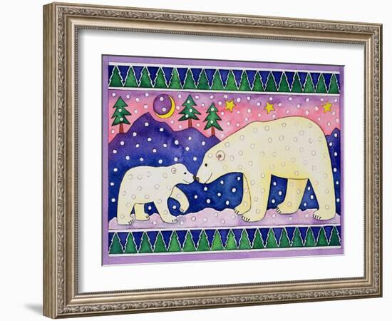 Polar Bears-Cathy Baxter-Framed Giclee Print