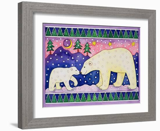 Polar Bears-Cathy Baxter-Framed Giclee Print