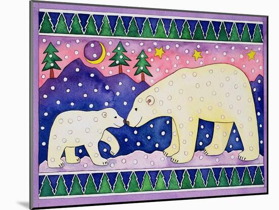 Polar Bears-Cathy Baxter-Mounted Giclee Print