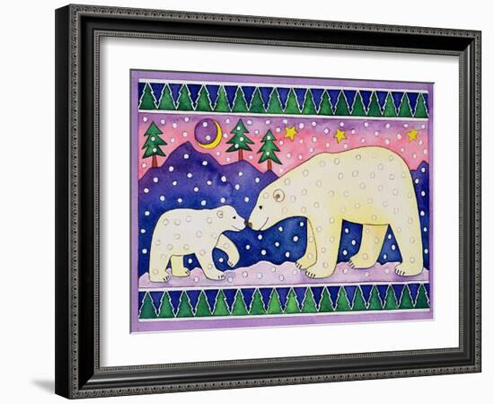 Polar Bears-Cathy Baxter-Framed Giclee Print