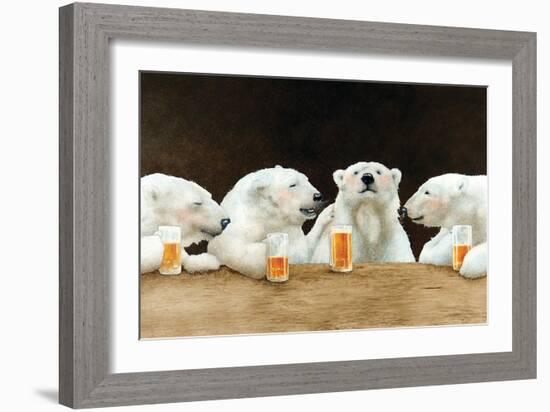 Polar Beers-Will Bullas-Framed Giclee Print