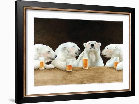 Polar Beers-Will Bullas-Framed Giclee Print