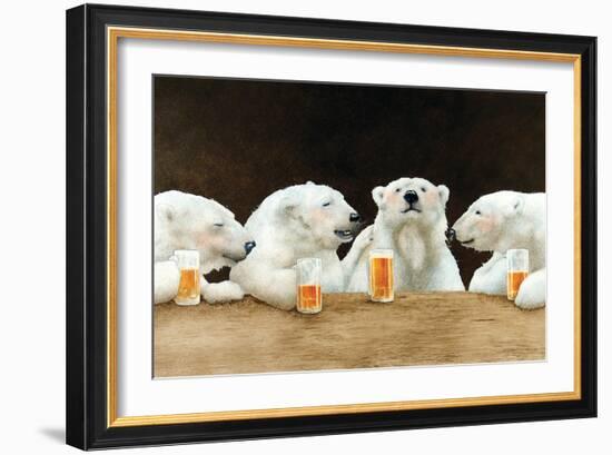 Polar Beers-Will Bullas-Framed Giclee Print