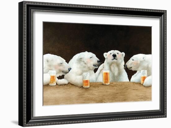 Polar Beers-Will Bullas-Framed Premium Giclee Print