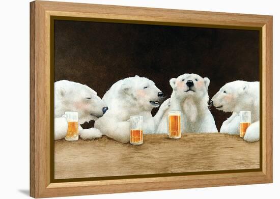 Polar Beers-Will Bullas-Framed Premier Image Canvas