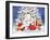 Polar Cub with Sock-MAKIKO-Framed Giclee Print