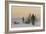 Polar expolorers watercolor on paper-Thorolf Holmboe-Framed Giclee Print