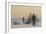 Polar expolorers watercolor on paper-Thorolf Holmboe-Framed Giclee Print