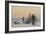 Polar expolorers watercolor on paper-Thorolf Holmboe-Framed Giclee Print