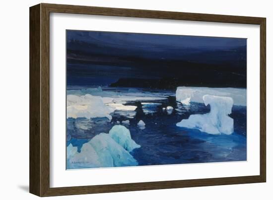 Polar Ice, 1904-Alexander Borisov-Framed Giclee Print