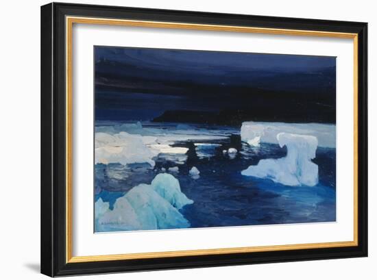 Polar Ice, 1904-Alexander Borisov-Framed Giclee Print