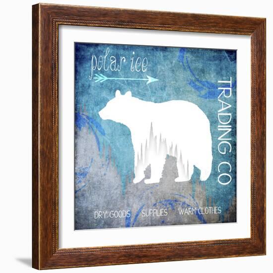 Polar Ice-LightBoxJournal-Framed Giclee Print