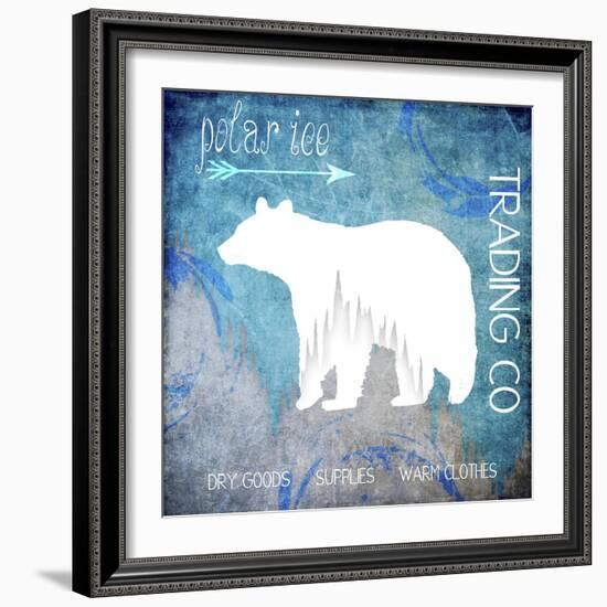 Polar Ice-LightBoxJournal-Framed Giclee Print