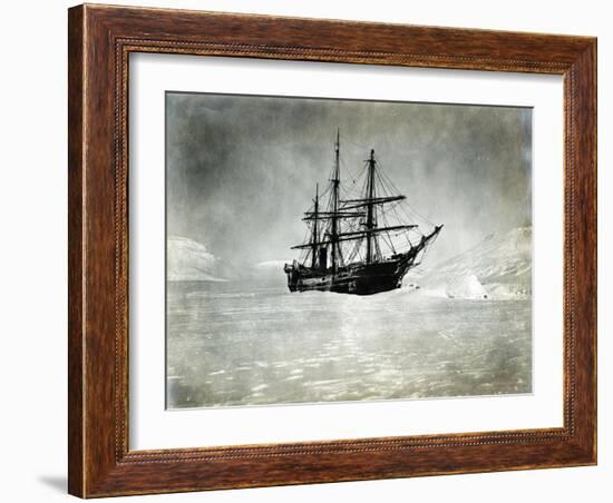 Polar Ship "America", Christmas Night, 1901-Science Source-Framed Giclee Print