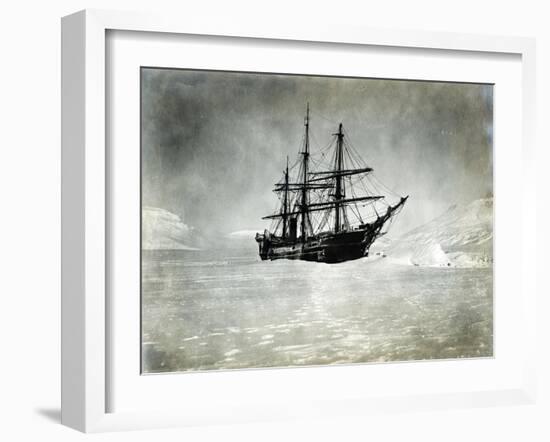 Polar Ship "America", Christmas Night, 1901-Science Source-Framed Giclee Print