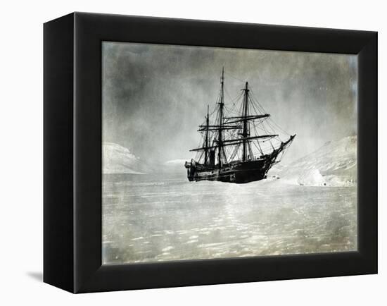 Polar Ship "America", Christmas Night, 1901-Science Source-Framed Premier Image Canvas