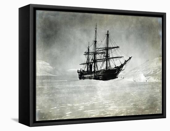 Polar Ship "America", Christmas Night, 1901-Science Source-Framed Premier Image Canvas